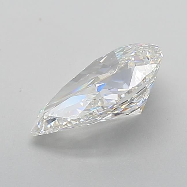 1.63ct F VVS2 Rare Carat Ideal Cut Pear Lab Grown Diamond