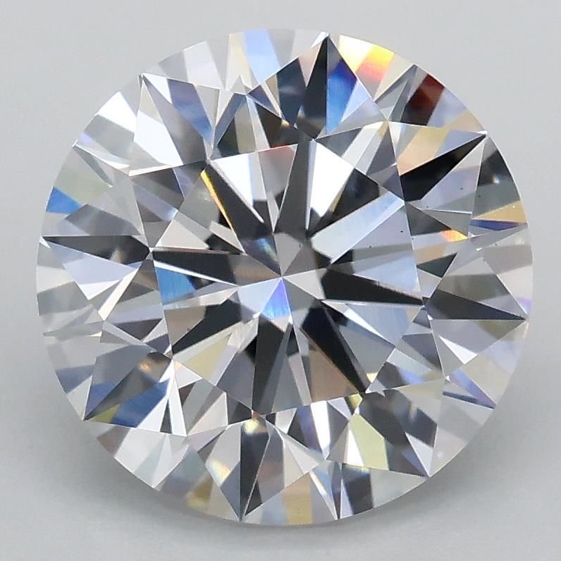 3.01ct E VS1 Rare Carat Ideal Cut Round Lab Grown Diamond