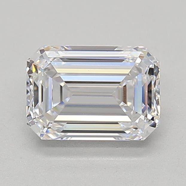 1.06ct D VVS1 Rare Carat Ideal Cut Emerald Lab Grown Diamond