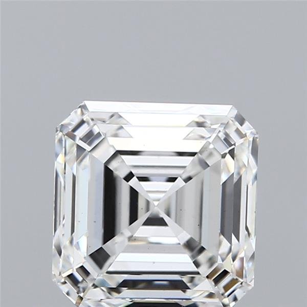 3.22ct G VS2 Rare Carat Ideal Cut Asscher Lab Grown Diamond