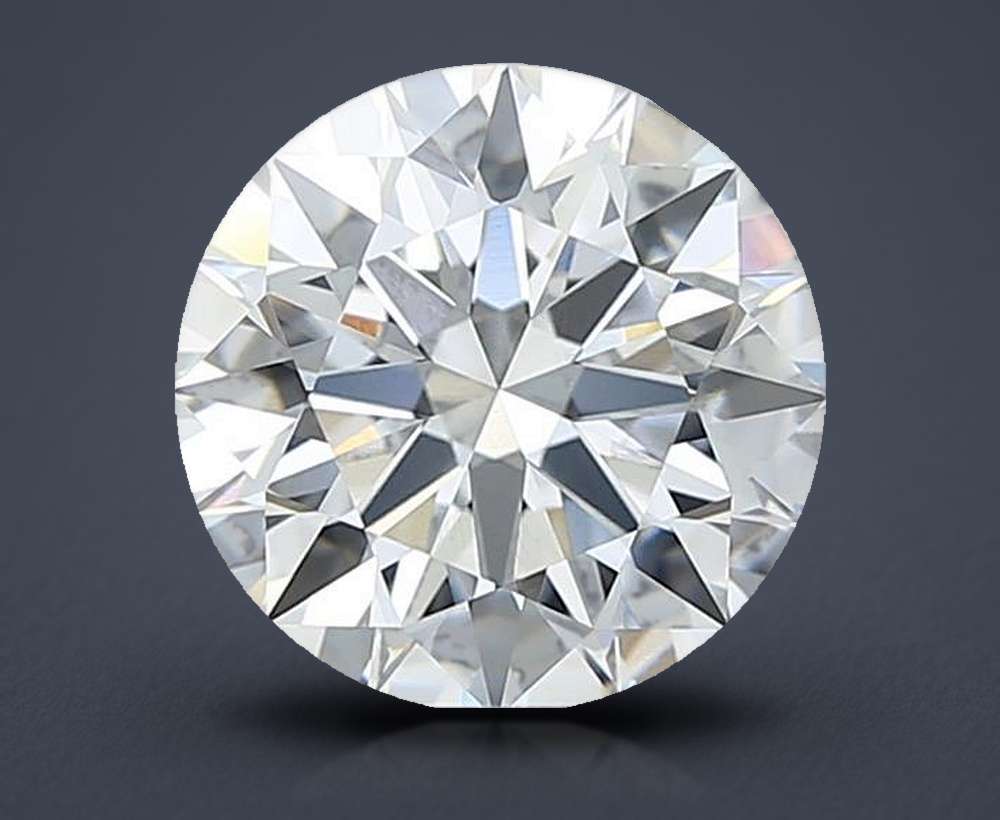 3.09 Carat Round Lab Diamond