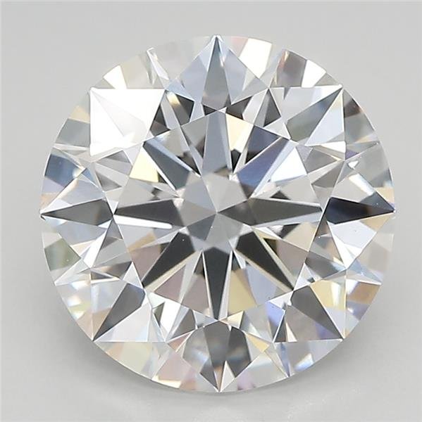 4.02ct D VVS2 Rare Carat Ideal Cut Round Lab Grown Diamond