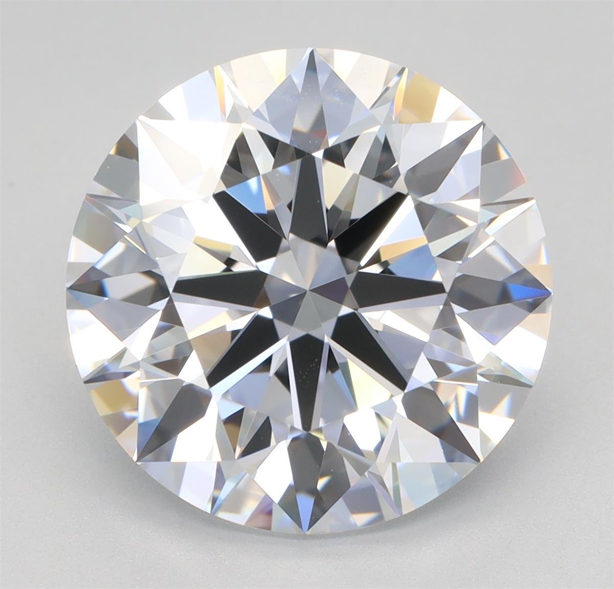 5.77ct E VVS2 Rare Carat Ideal Cut Round Lab Grown Diamond