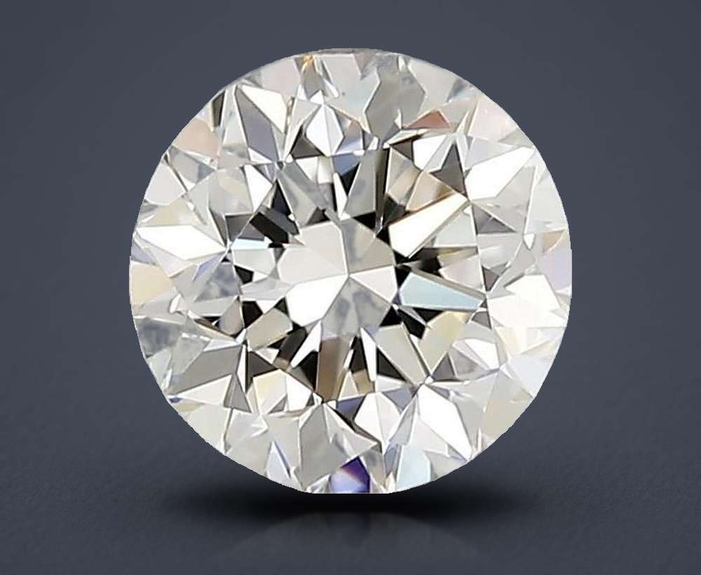 0.90 Carat Round Natural Diamond