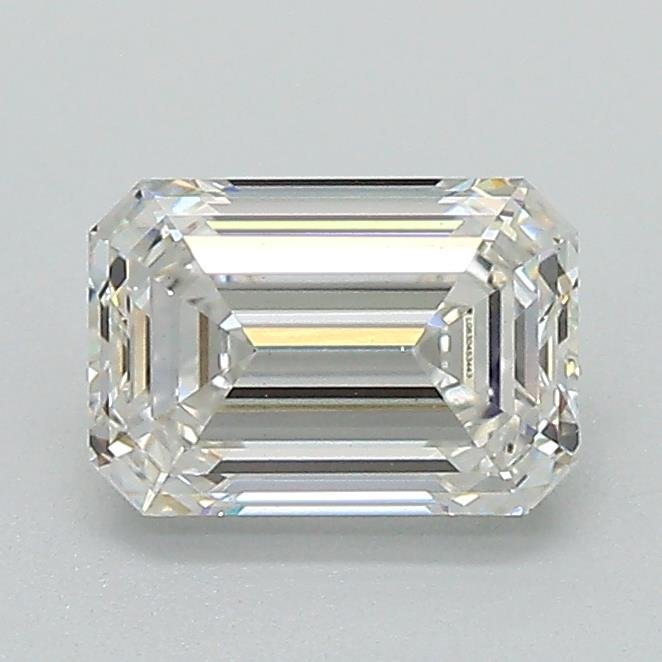 1.06ct F VS1 Rare Carat Ideal Cut Emerald Lab Grown Diamond