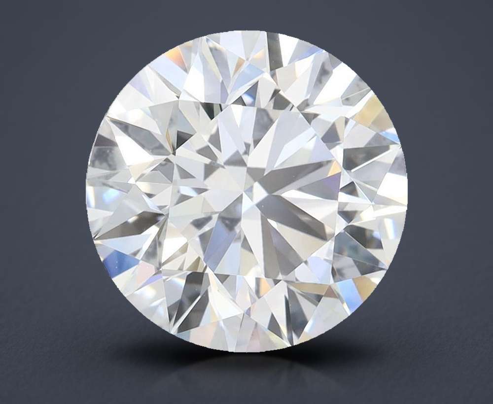 3.65 Carat Round Lab Diamond