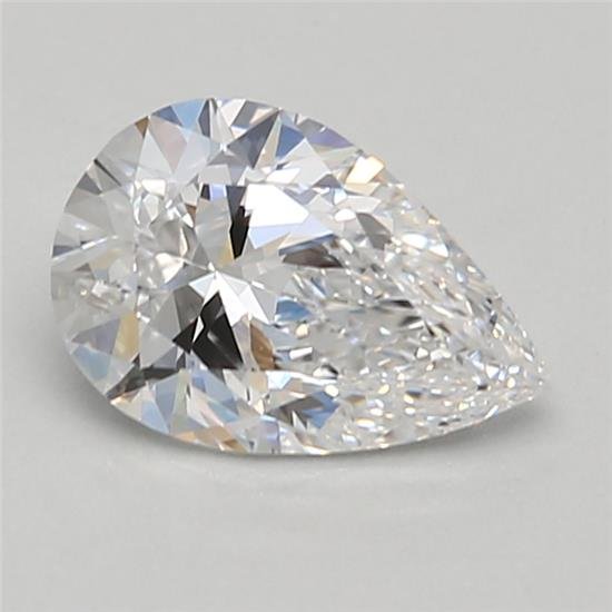 0.83ct D VVS2 Rare Carat Ideal Cut Pear Lab Grown Diamond