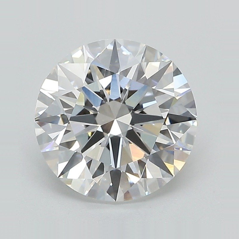 2.70ct D VVS2 Rare Carat Ideal Cut Round Lab Grown Diamond