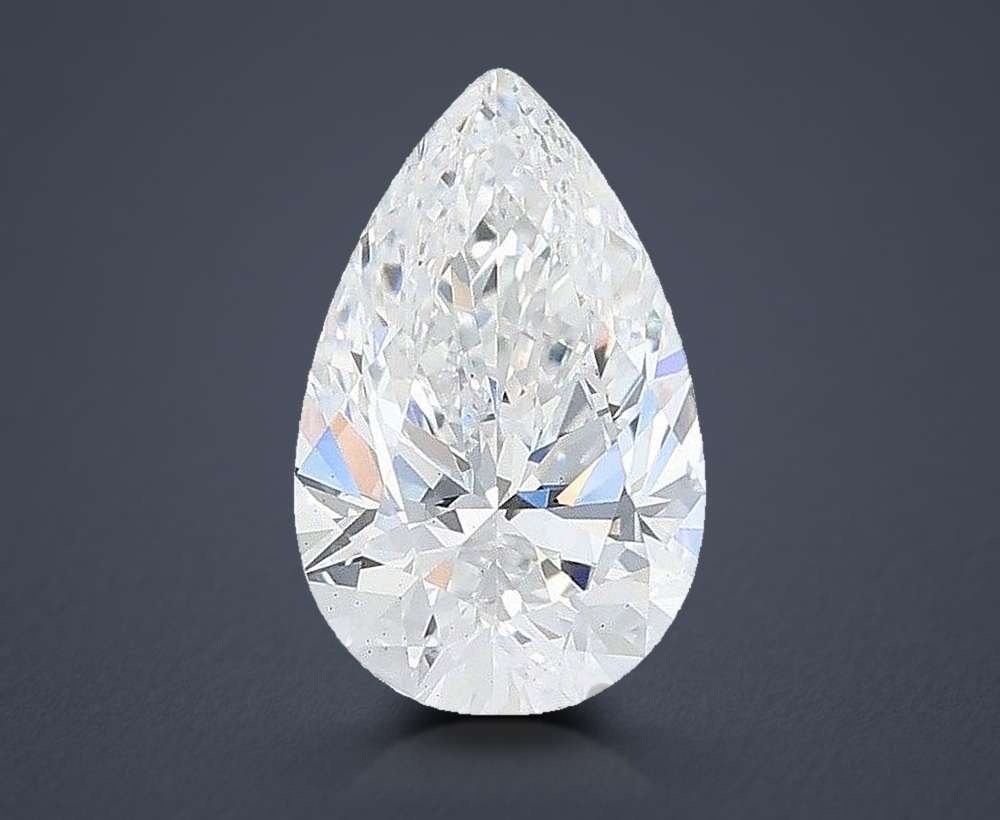 1.52 Carat Pear Lab Diamond