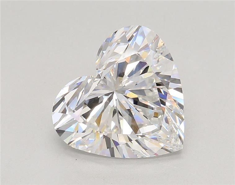 4.08ct D VS1 Rare Carat Ideal Cut Heart Lab Grown Diamond