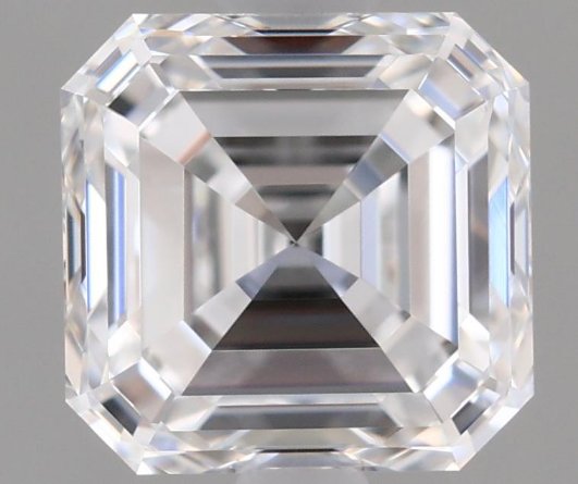 0.83 Carat Asscher Natural Diamond