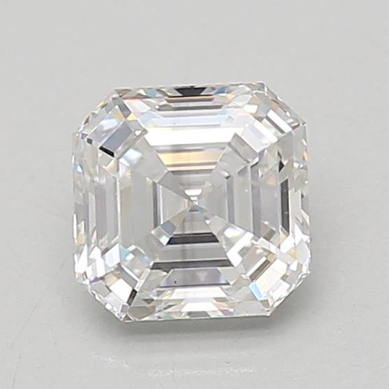 1.08ct E VS2 Rare Carat Ideal Cut Asscher Lab Grown Diamond
