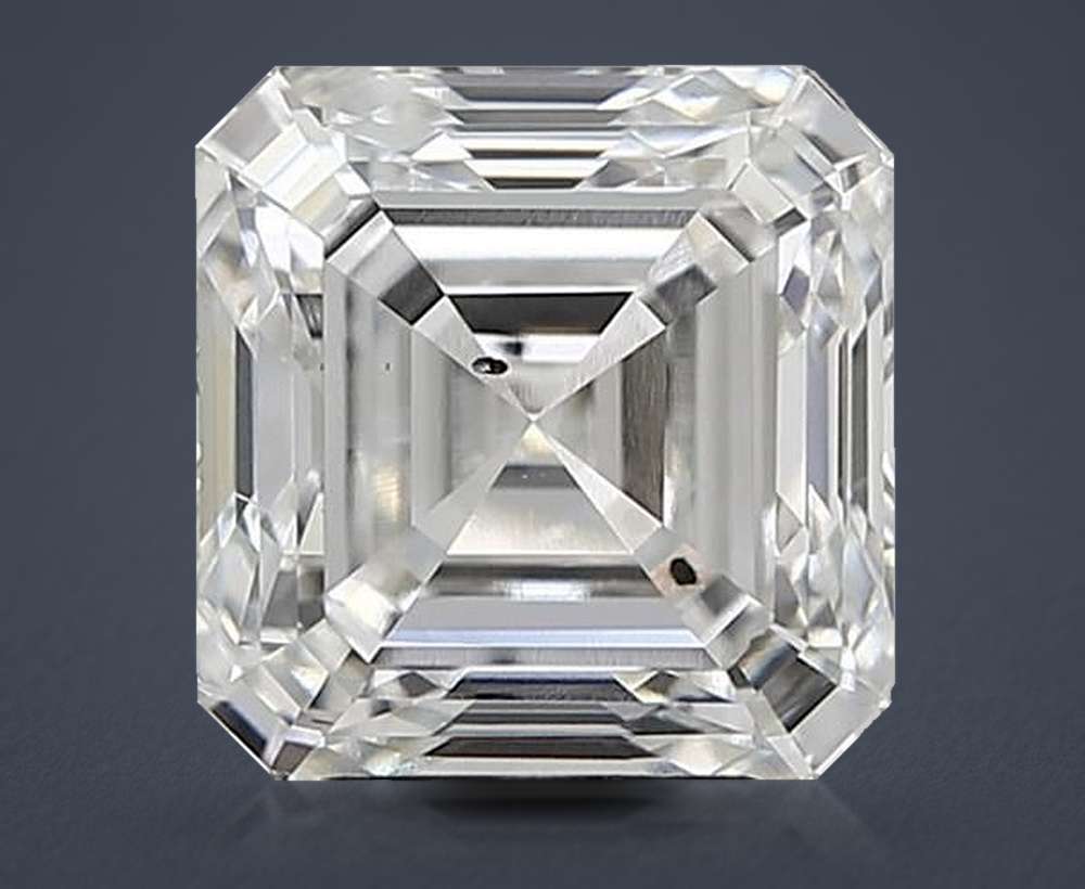 4.00 Carat Asscher Lab Diamond