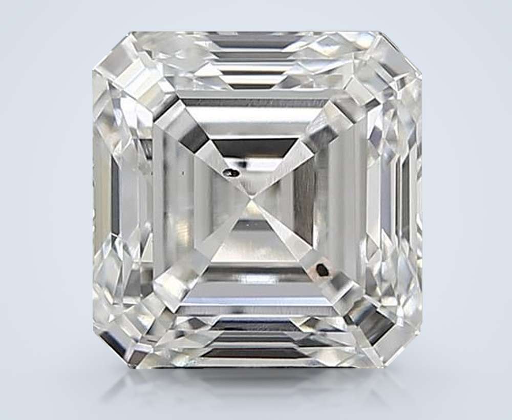 4.00 Carat Asscher Lab Diamond