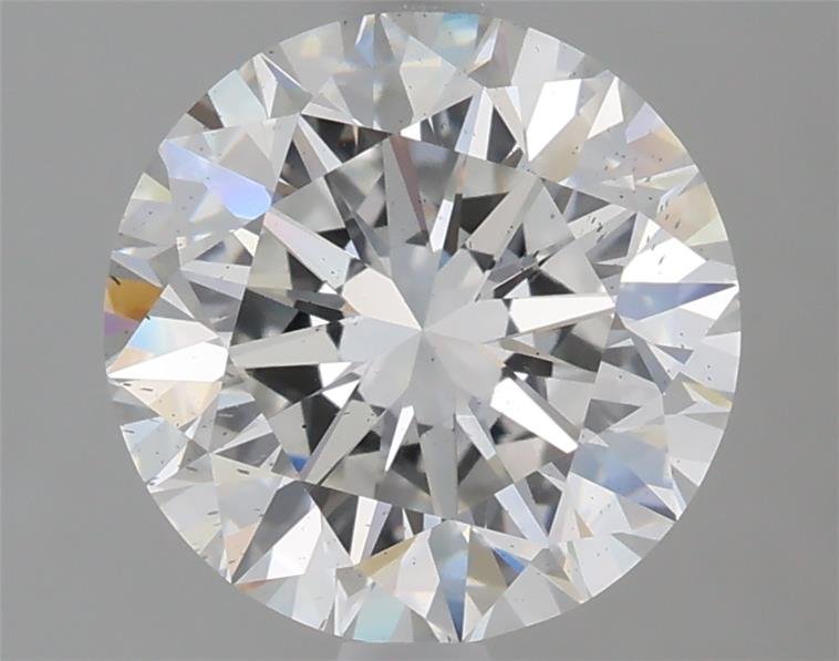 2.56ct E SI1 Excellent Cut Round Lab Grown Diamond