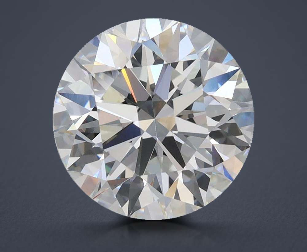 3.03 Carat Round Lab Diamond