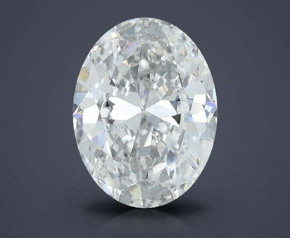 0.70 Carat Oval Lab Diamond