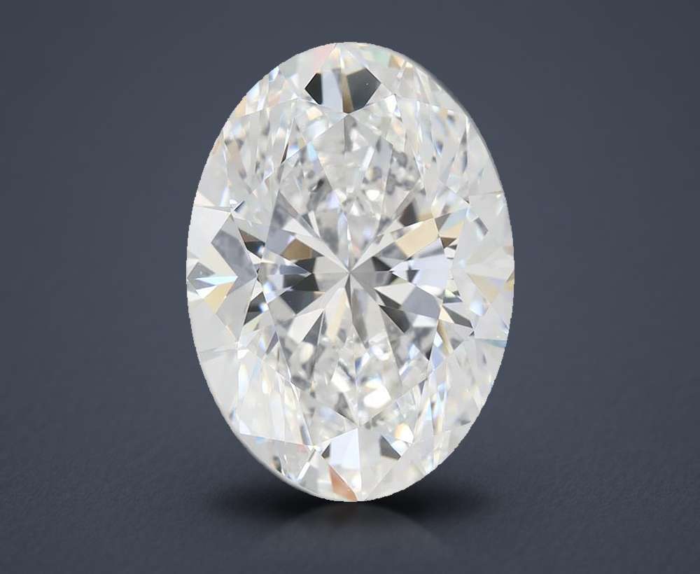 5.30 Carat Oval Lab Diamond