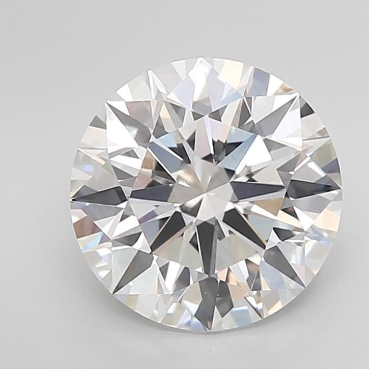 4.59ct E VVS2 Rare Carat Ideal Cut Round Lab Grown Diamond