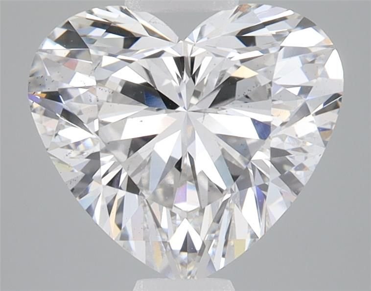 2.93ct E SI1 Rare Carat Ideal Cut Heart Lab Grown Diamond