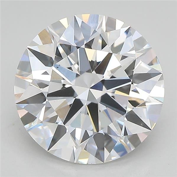 4.04ct E VS1 Rare Carat Ideal Cut Round Lab Grown Diamond