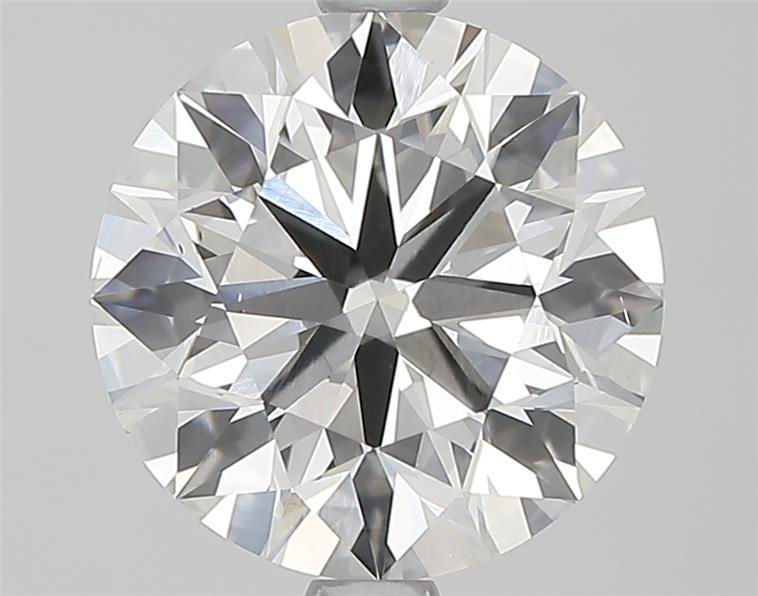 2.51ct I SI1 Rare Carat Ideal Cut Round Lab Grown Diamond
