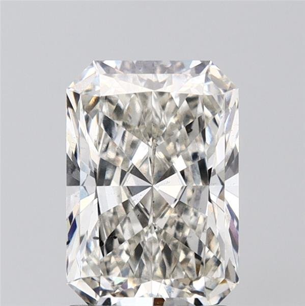 2.10ct H SI1 Rare Carat Ideal Cut Radiant Lab Grown Diamond