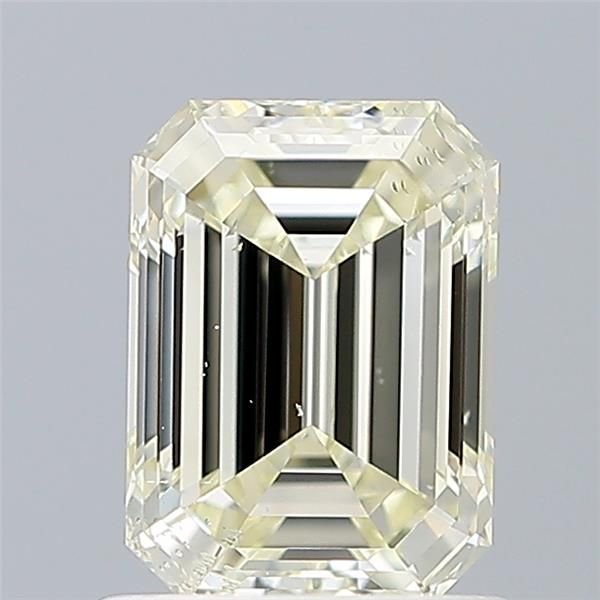 1.00ct K SI1 Very Good Cut Emerald Diamond