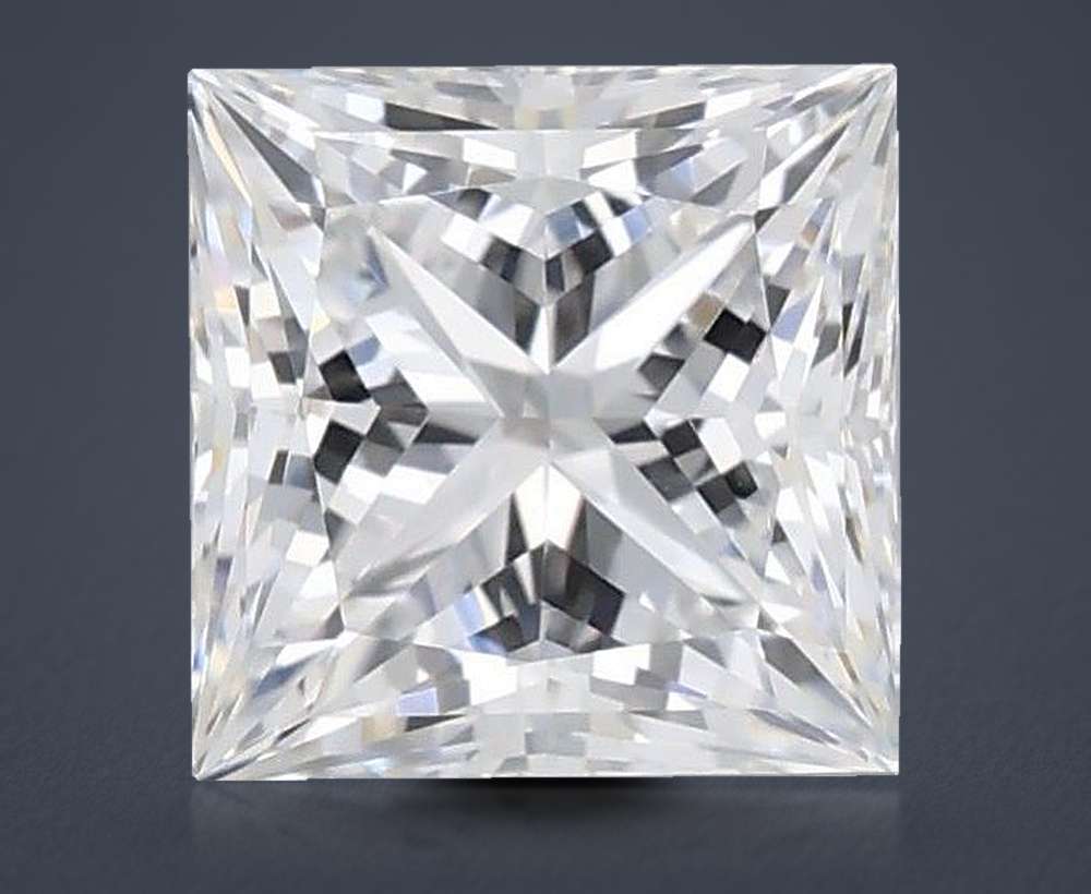 0.77 Carat Princess Lab Diamond
