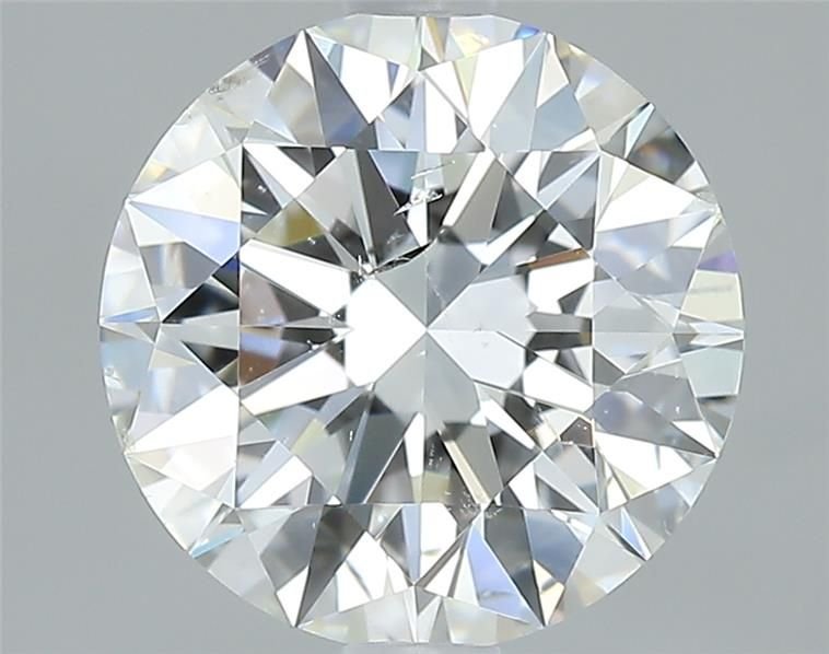 2.03ct G SI2 Rare Carat Ideal Cut Round Diamond