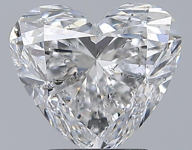 2.50ct E SI2 Rare Carat Ideal Cut Heart Diamond