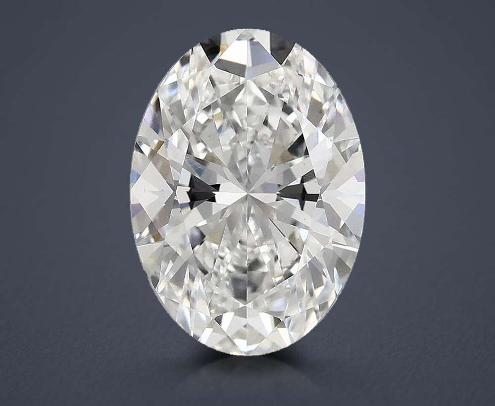 4.06 Carat Oval Lab Diamond