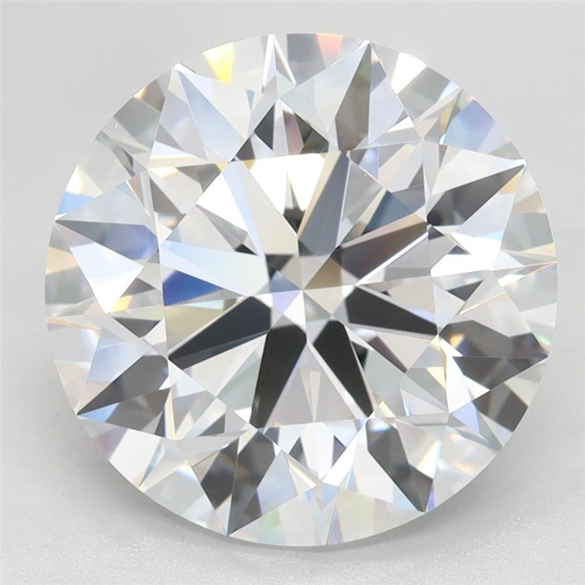 4.01ct D VVS1 Rare Carat Ideal Cut Round Lab Grown Diamond