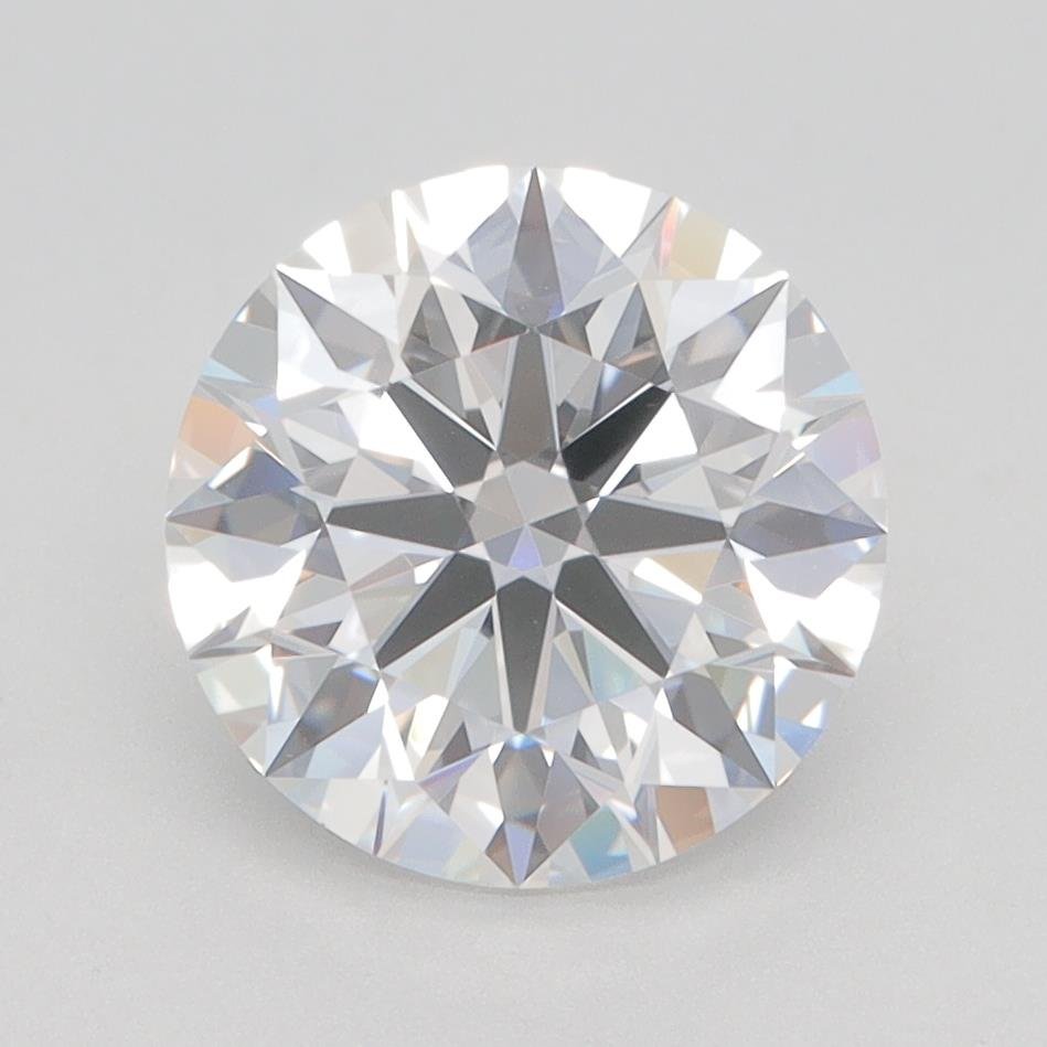 2.46ct F VVS2 Rare Carat Ideal Cut Round Lab Grown Diamond