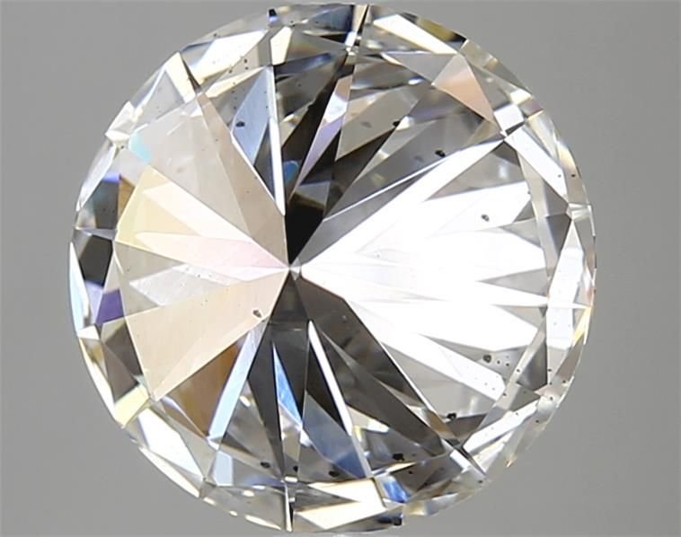 4.01ct F SI2 Rare Carat Ideal Cut Round Lab Grown Diamond