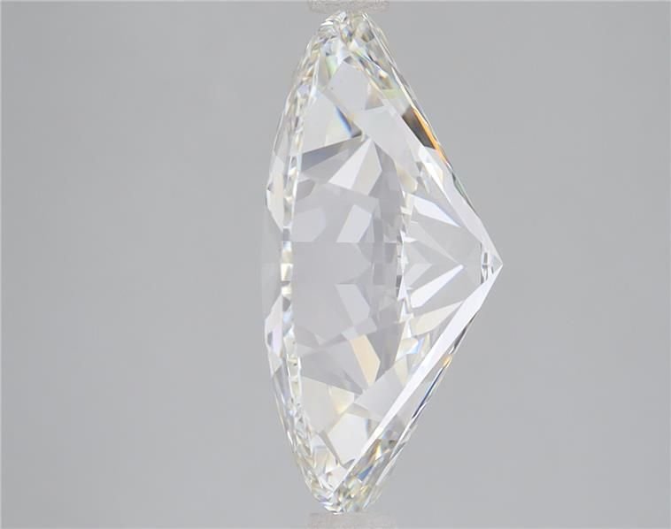 5.09ct H VS2 Rare Carat Ideal Cut Oval Lab Grown Diamond