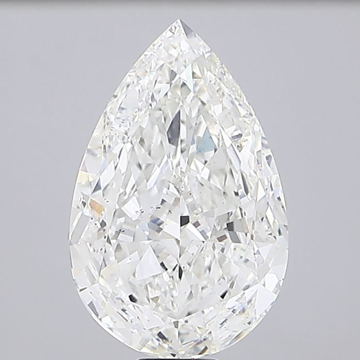23.21ct F VS1 Very Good Cut Pear Lab Grown Diamond