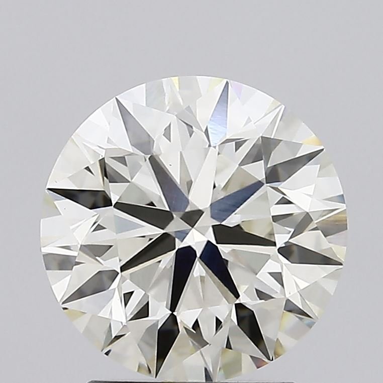 2.54ct J VS1 Excellent Cut Round Lab Grown Diamond