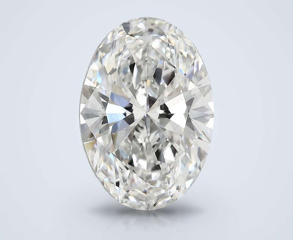 5.94 Carat Oval Lab Diamond
