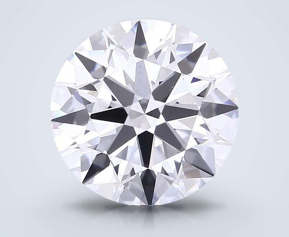 8.20 Carat Round Lab Diamond