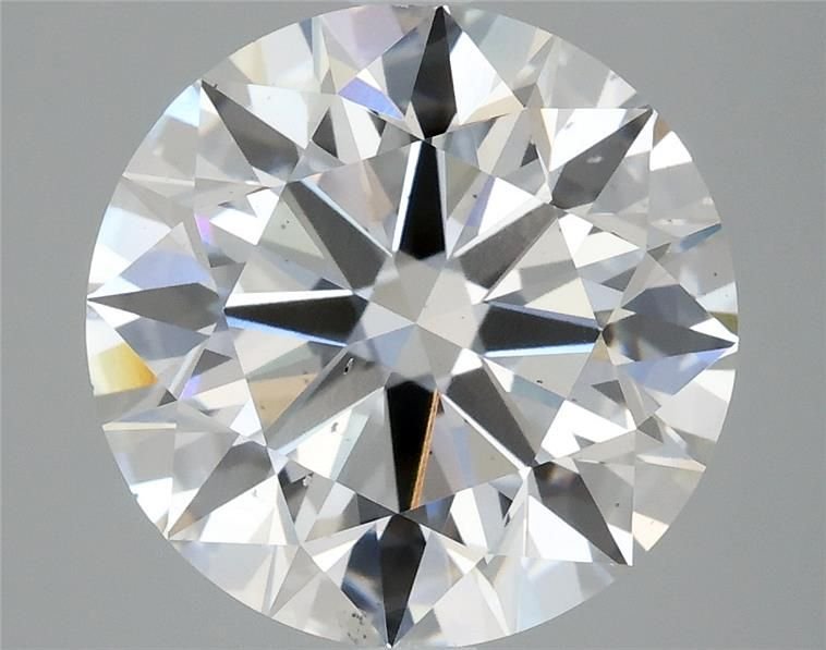 4.78ct F SI1 Rare Carat Ideal Cut Round Lab Grown Diamond
