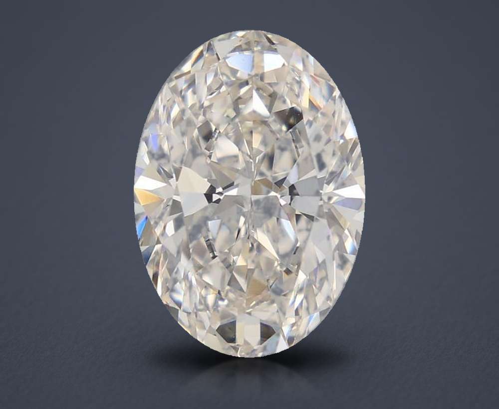 3.61 Carat Oval Lab Diamond