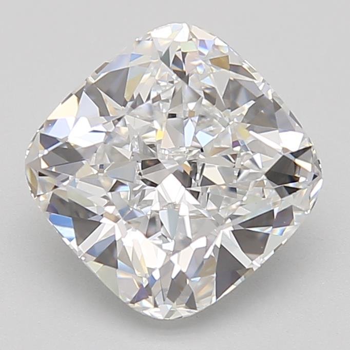 2.40ct D VS2 Rare Carat Ideal Cut Cushion Lab Grown Diamond