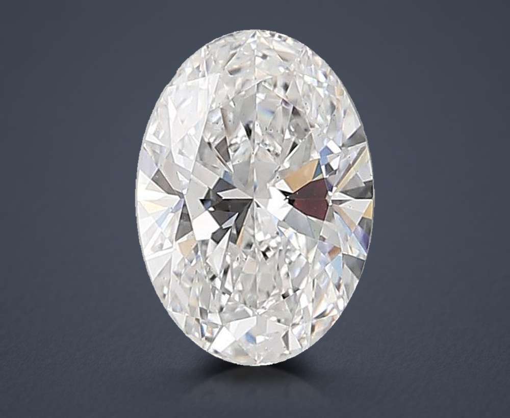 2.55 Carat Oval Lab Diamond
