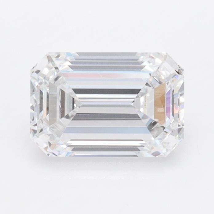 1.04ct D VVS1 Rare Carat Ideal Cut Emerald Lab Grown Diamond