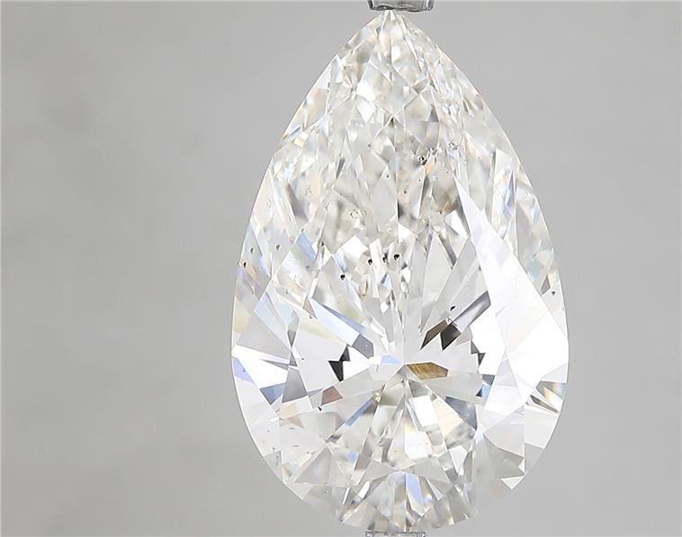 7.01ct H VS2 Rare Carat Ideal Cut Pear Lab Grown Diamond