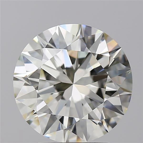 3.51ct J VS1 Rare Carat Ideal Cut Round Diamond