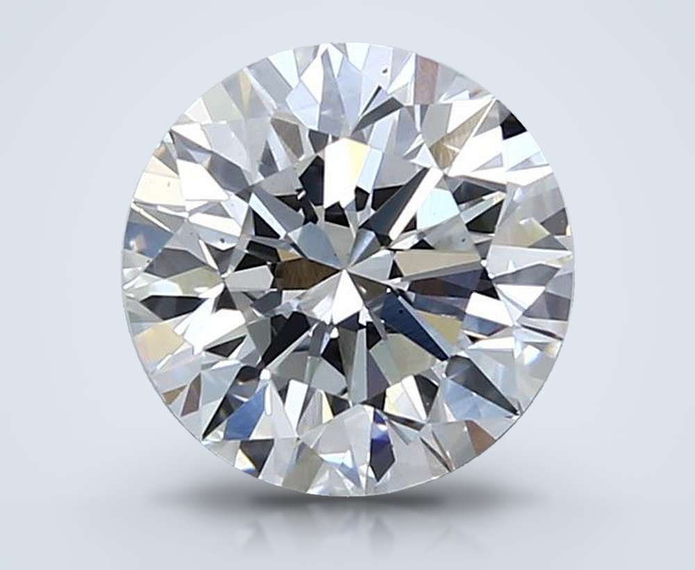 2.00 Carat Round Lab Diamond