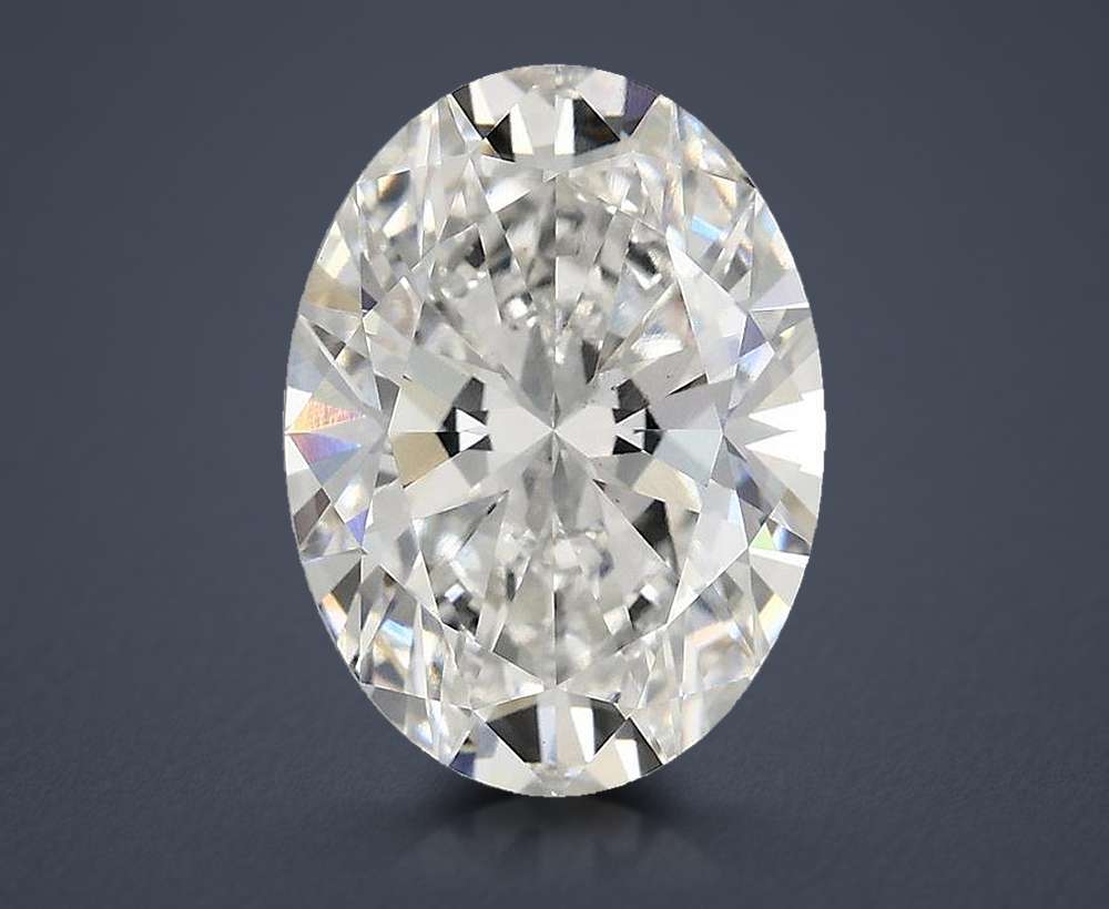 4.00 Carat Oval Lab Diamond
