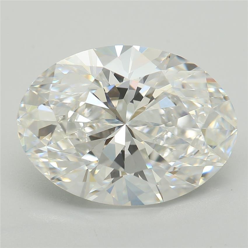 3.87ct E VVS2 Rare Carat Ideal Cut Oval Lab Grown Diamond